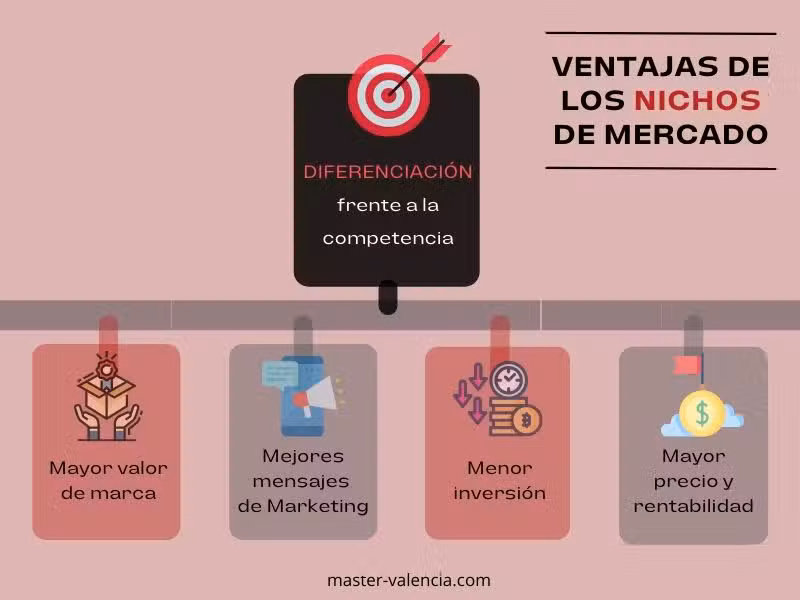 Tipos y ejemplos de Nichos de Mercado para Negocios 2026